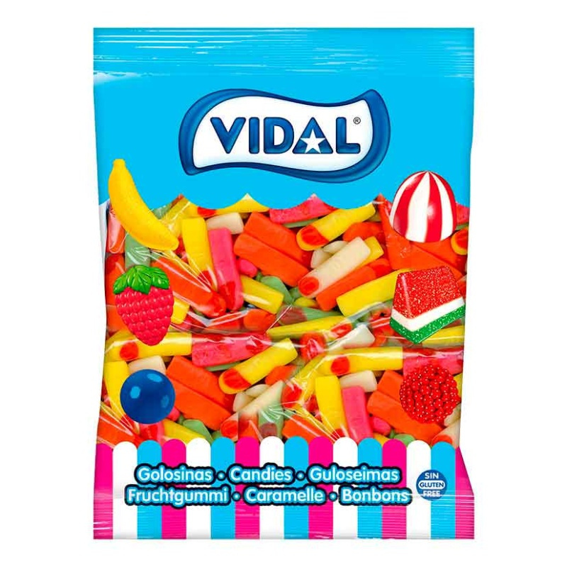 Bolsa 1 kg. Dedos brillo Chuches