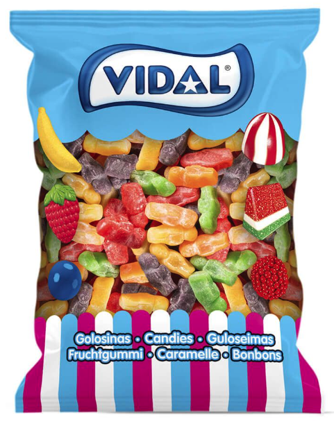 Saco de 1 kg Bebês de geléia Vidal