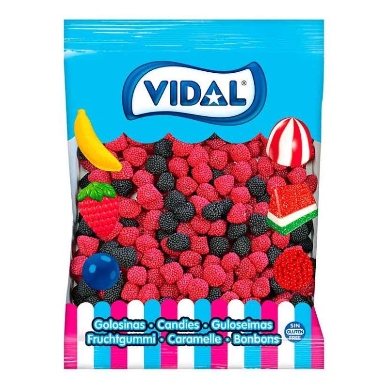 Bolsa 1 kg.Moras zarza  Vidal