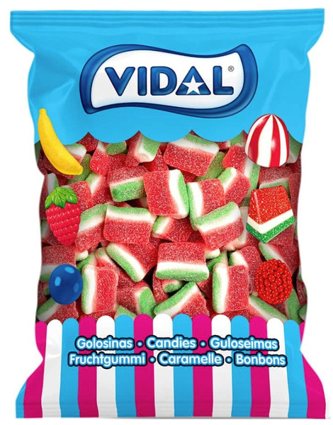 Bolsa 1 kg. tajadas Sandía Vidal