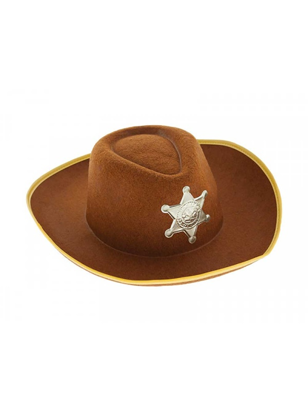 Sombrero de Sheriff adulto