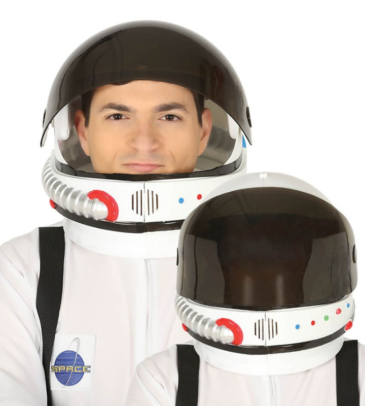 Casco astronauta deluxe adulto