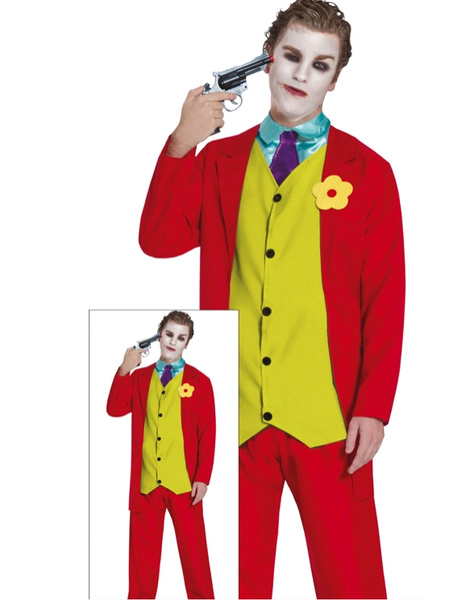 Disfraz Payaso sonrisa loca adulto