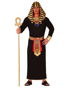 Acusación Cordelia Fondo verde Disfraz Egipcio negro para hombre