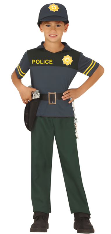 Disfraz Guardia Civil infantil unisex