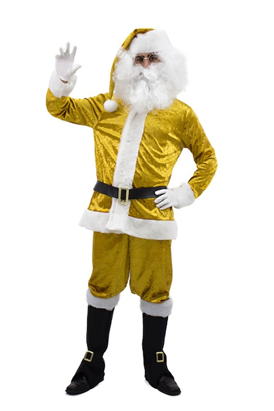 Traje de Papa Noel Colores para adulto