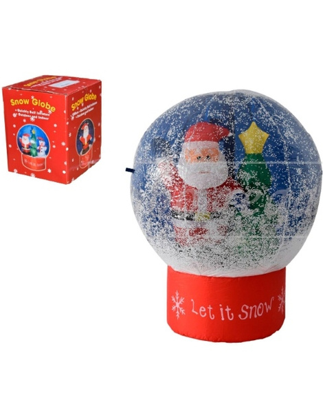 Bola Hinchable Nieve Navidad Decoración