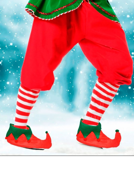 Zapatos Elfo en rojo para adulto