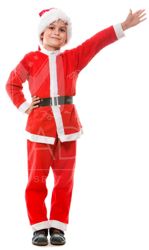Fato de Papai Noel DM infantil