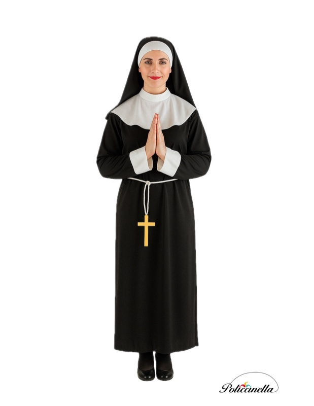 Fato de freira para mulheres TM