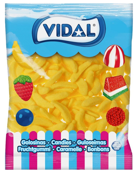 Bolsa Bananas Gigantes 1 Kg. Vidal