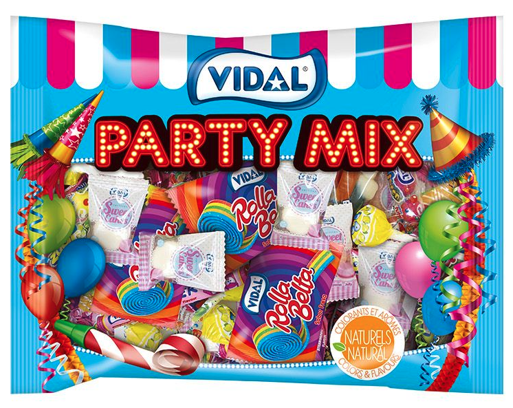 Bolsa Party Mix 400 Gr. piñatas  Vidal