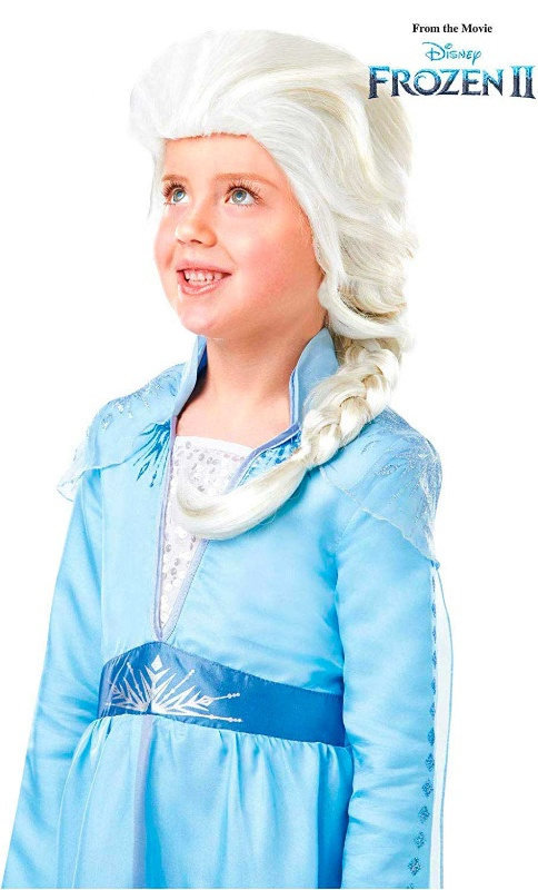 Peluca Elsa Frozen 2 infantil