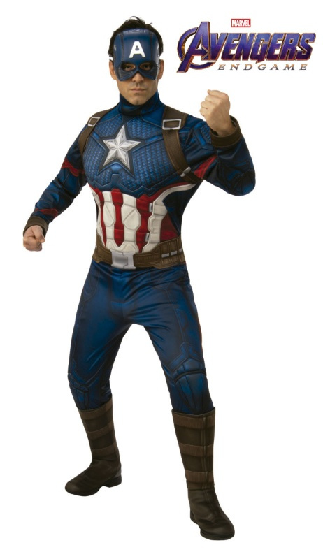 Disfraz Capitán America Endgame DLX AD.