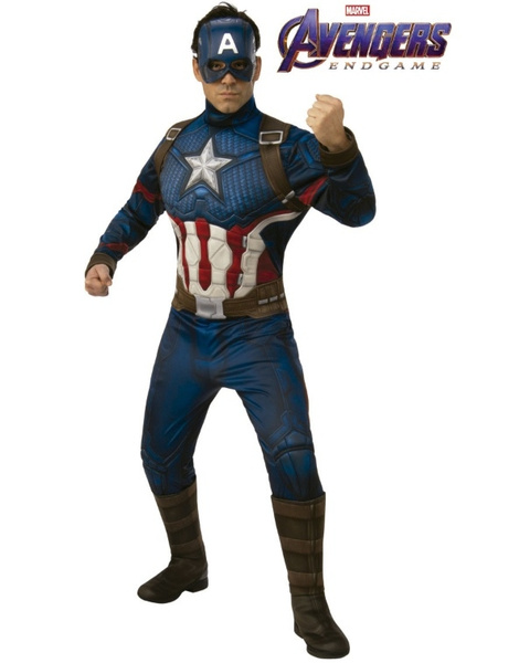 Disfraz Capitán America Endgame DLX AD.