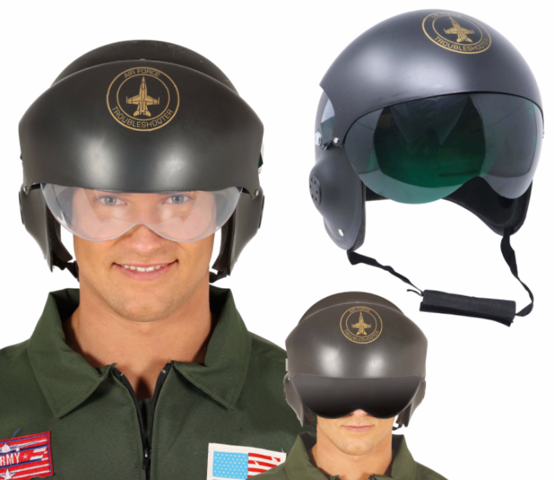 Casco Piloto de Caza extra adulto