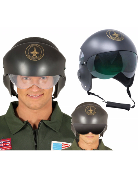 Casco Piloto de Caza extra adulto