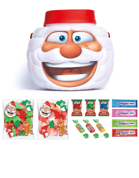 Cubo Navideño C/tapa Chuches 180gr Vidal