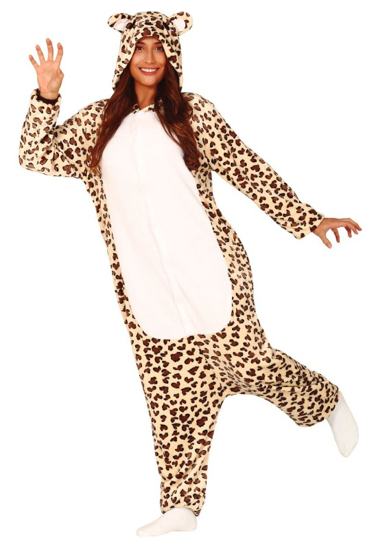Disfraz Pijama Leopardo mujer