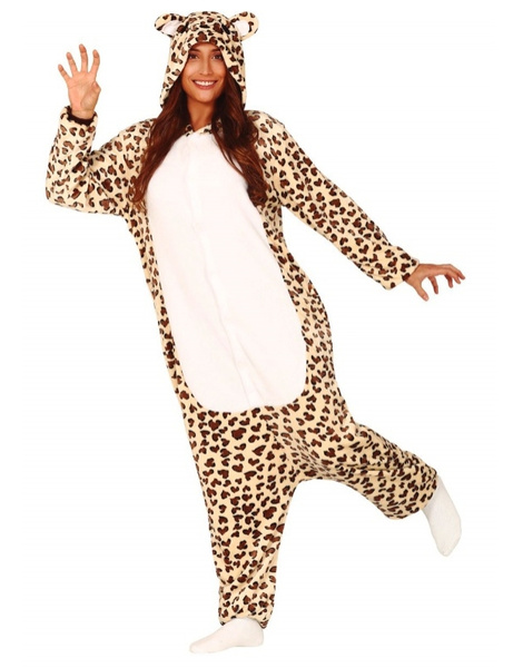 Disfraz Pijama Leopardo mujer