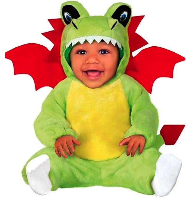 Fato de Dragoncito para bebés