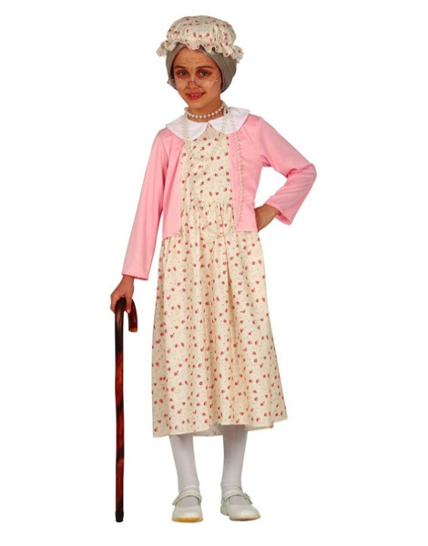 Disfraz abuela para niña