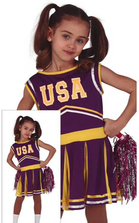 Disfraz Animadora niña