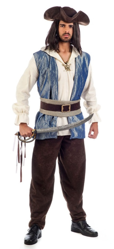 Disfraz Pirata Jack Calico luxe adulto