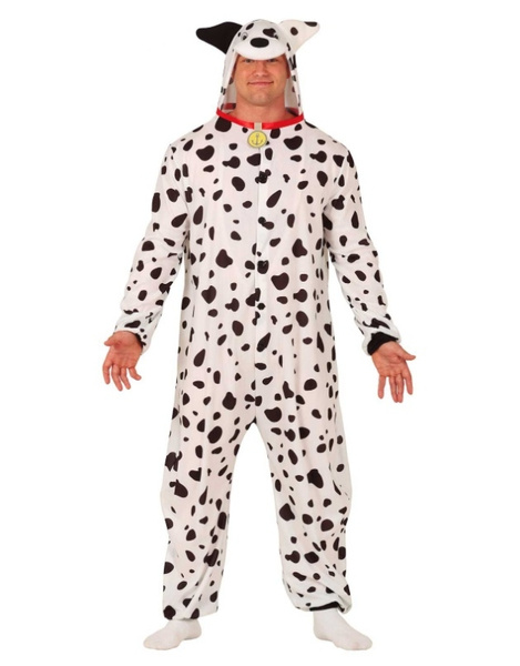 Disfraz perro dalmata pijama adulto