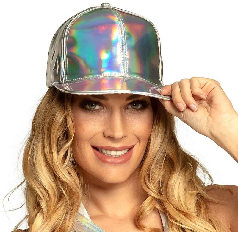 Gorra Holográfica Oro ó Plata