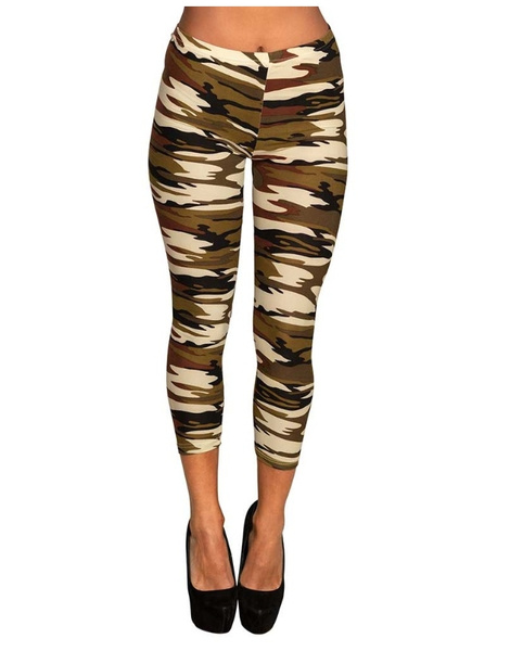 anchura Lesionarse moneda Leggins camuflaje militar mujer TM