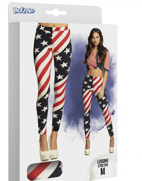 Leggins bandera USA mujer TM