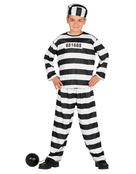 Disfraz Prisionero para niño