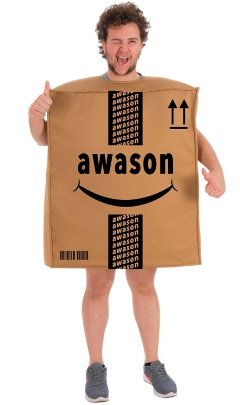 Disfraz Caja Awason adulto