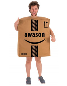 Disfraz Caja Awason adulto