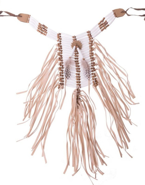 Collar Indio blanco