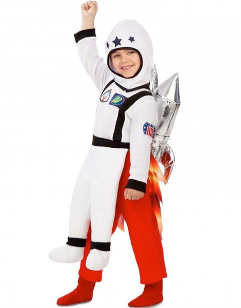 Empotrar robo taza Disfraz Astronauta Cohete Infantil