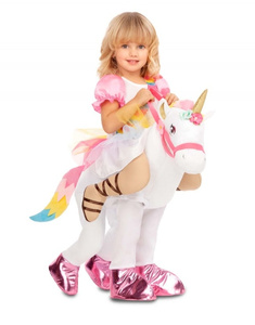 electo Sueño instalaciones Disfraces Ride-on Princesa Unicornio para niñas