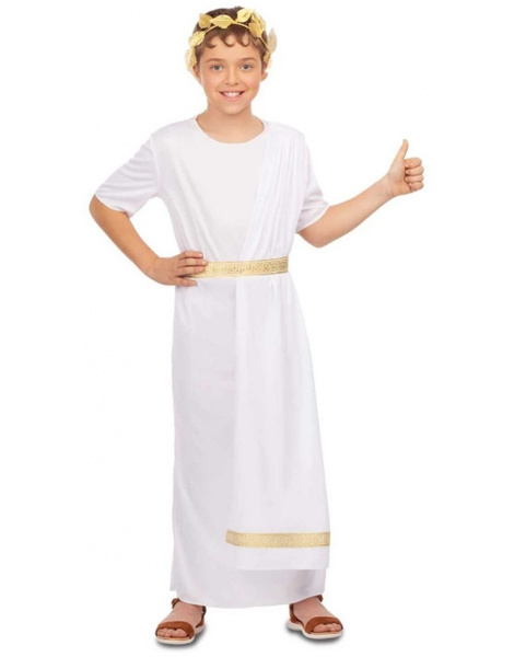 Disfraz Romano blanco para niño