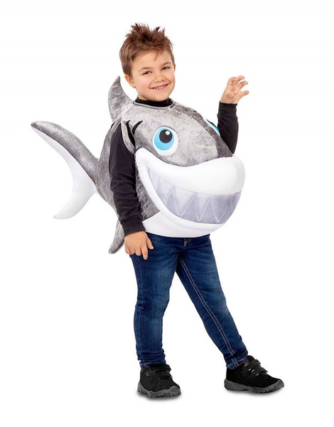 Accesible Proporcional Tumba Disfraz de tiburon Infantil.