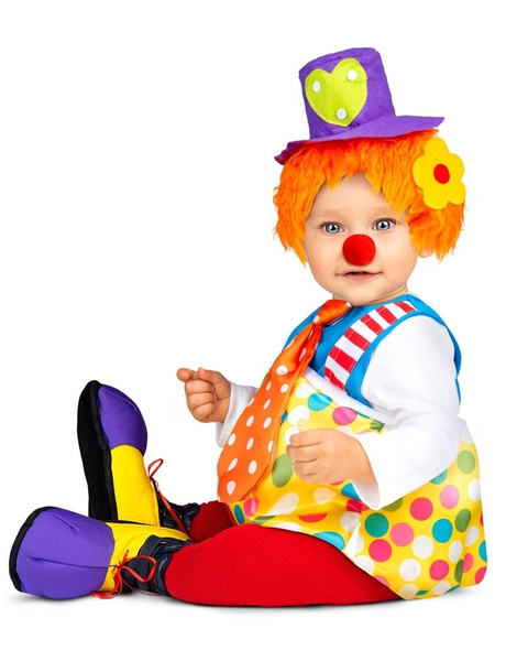 Disfraz Payasito colores para bebés