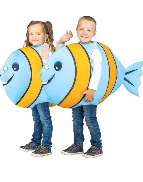 Apoyarse Más grande Lugar de nacimiento Disfraz de pececito de colores infantil.