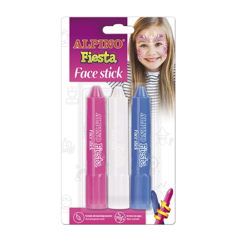 Alpino Face 3 Stick Princesas