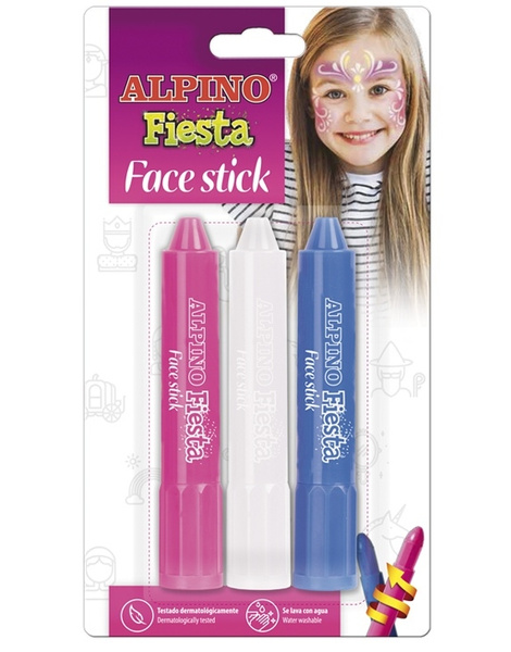 Alpino Face 3 Stick Princesas