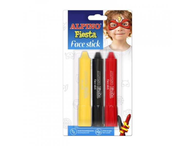 Alpino Face Stick Superhéroes 3 Barras