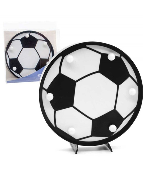 Figura Led Balón Fútbol