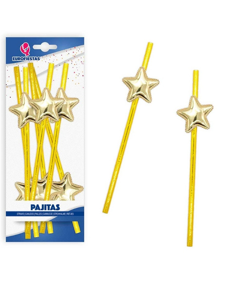 Pajitas Estrella colores