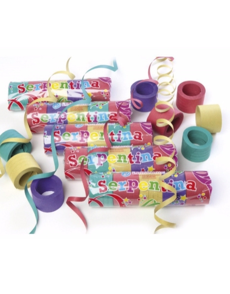 Serpentina Rollo 25 Unid