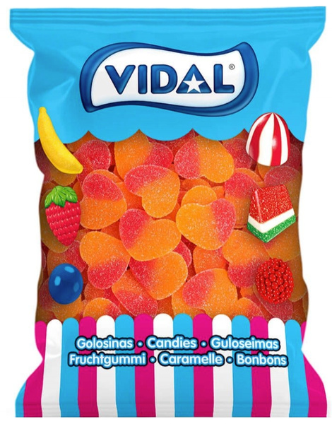 Bolsa melocotones azúcar 1 Kg.