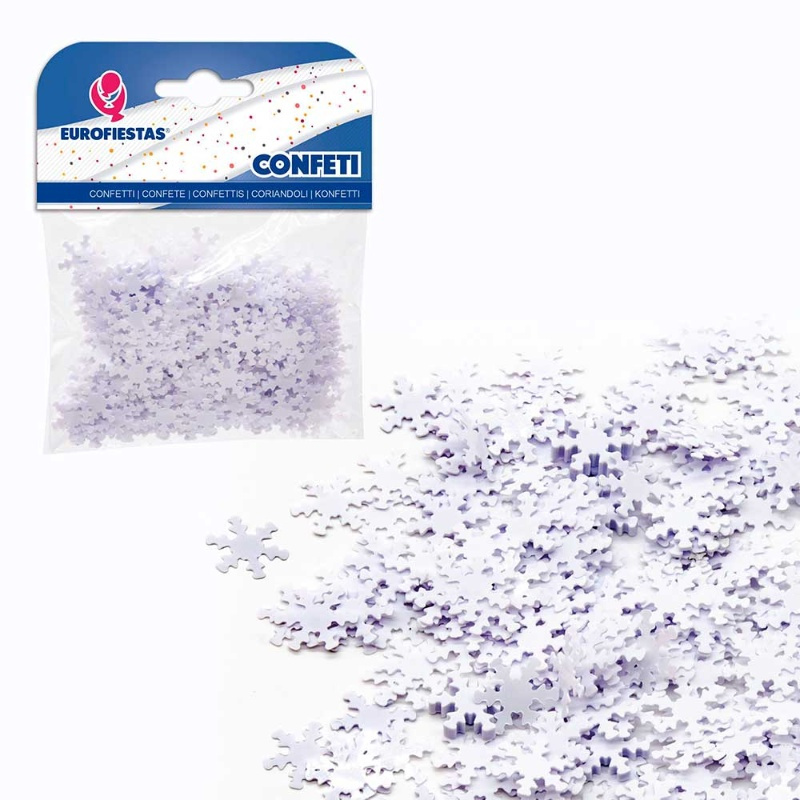 Confeti Brillante Copo Blanco